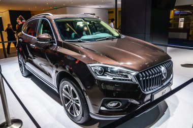 FRANKFURT - SEPT 2015: BORGWARD BX7 presented at IAA Internation