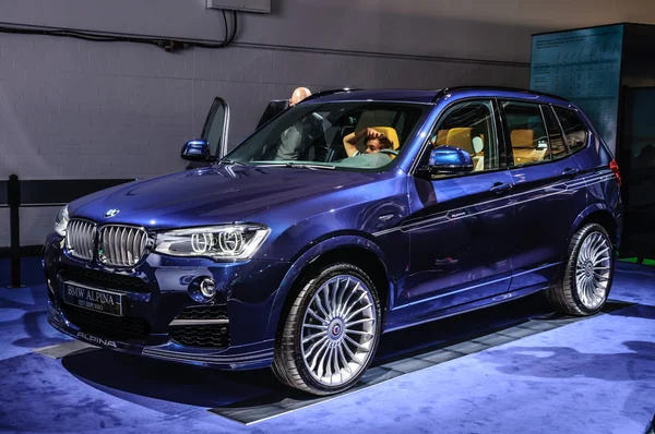 FRANKFURT - SEPT 2015: BMW Alpina XD3 Biturbo presented at IAA I — ストック写真