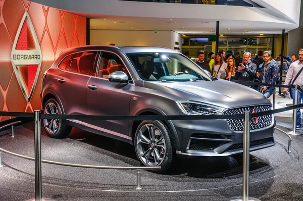 FRANKFURT - SEPT 2015: BORGWARD BX7 presented at IAA Internation — Stock Photo, Image