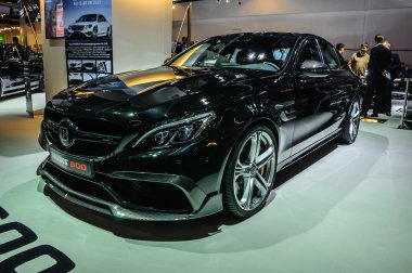 FRANKFURT - SEPT 2015: Mercedes-AMG GT Brabus 600 presented at I