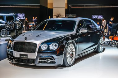 FRANKFURT - SEPT 2015: Mansory Bentley Continental GTC presented