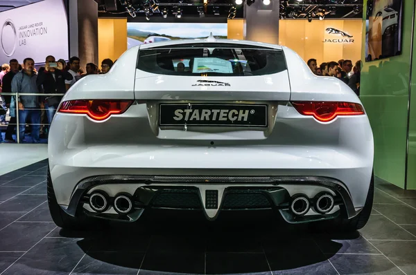 FRANKFURT - SEPT 2015: Jaguar F-Type Startech apresentado no IAA I — Fotografia de Stock