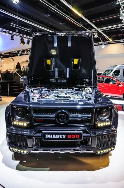 FRANKFURT - SEPT 2015: Mercedes G class Brabus 850 Widestar pres — Stock fotografie