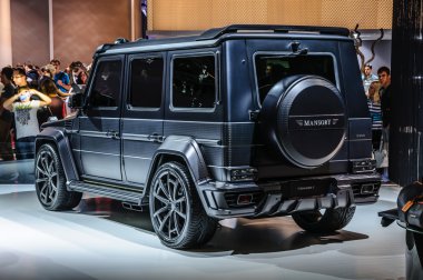 FRANKFURT - SEPT 2015: MANSORY GRONOS Mercedes-Benz AMG G-CLASS