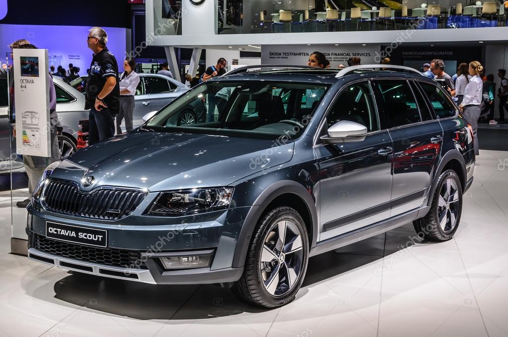 FRANKFURT SEPT 2015: Skoda Octavia Scout presented at IAA Inte