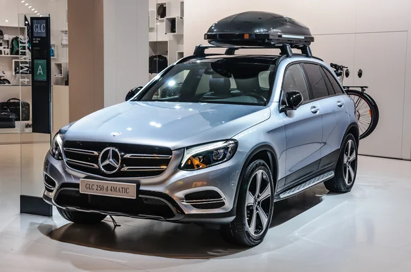 Frankfurt - Sept 2015: Mercedes-Benz Glc 250 d 4MATIC sundu