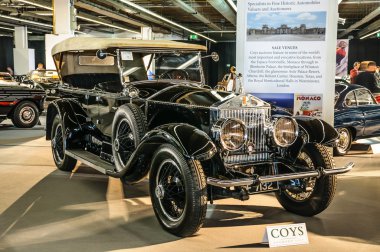 FRANKFURT - SEPT 2015: Rolls Royce Silver Ghost presented at IAA