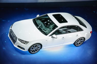 FRANKFURT - SEPT 2015: Audi 3.0 TDI quattro presented at IAA Int