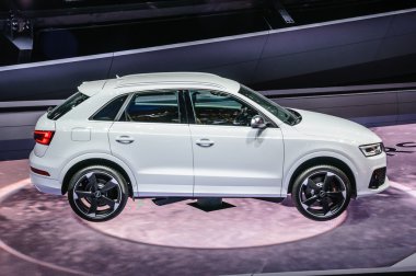 FRANKFURT - SEPT 2015: Audi RS Q3 presented at IAA International
