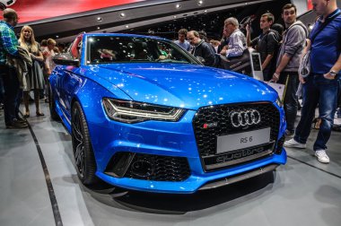 FRANKFURT - SEPT 2015: Audi RS 6 presented at IAA International