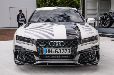FRANKFURT - SEPT 2015: Audi RS 7 quattro concept presented at IA
