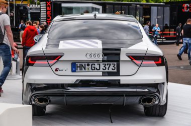 FRANKFURT - SEPT 2015: Audi RS 7 quattro concept presented at IA