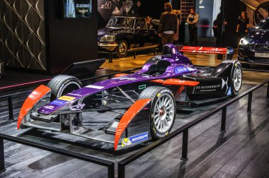 FRANKFURT - SEPT 2015: Citroen Formula E presented at IAA Intern