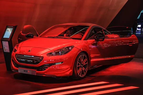 FRANKFURT - SEPT 2015: Peugeot RCZ R apresentado na IAA Internatio — Fotografia de Stock