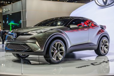 FRANKFURT - SEPT 2015: Toyta C-HR Concept presented at IAA Inter