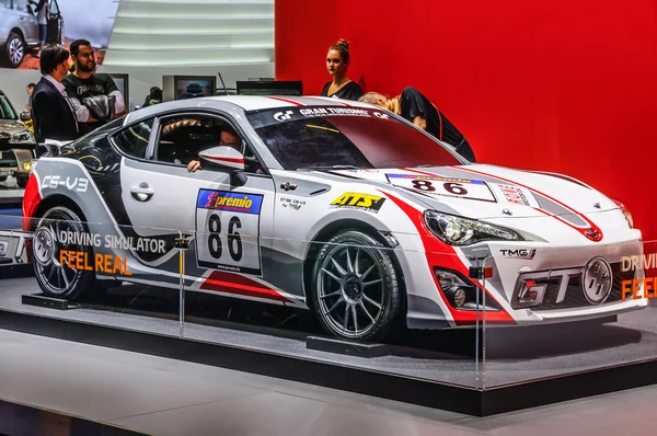 FRANKFURT - SEPT 2015: Toyota CS-V3 GT WTCC WRC presented at IAA — Stok fotoğraf