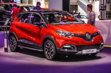 FRANKFURT - SEPT 2015: Renault Captur presented at IAA Internati