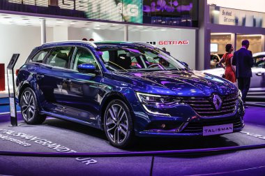 FRANKFURT - SEPT 2015: Renault Talisman presented at IAA Interna