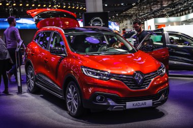 FRANKFURT - SEPT 2015: Renault Kadjar presented at IAA Internati