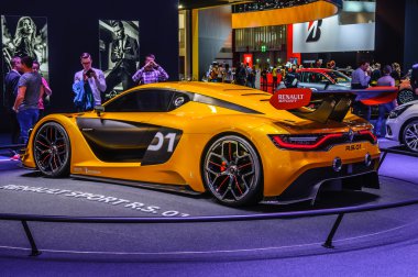 FRANKFURT - SEPT 2015: Renault Sport R.S. 01 concept presented a