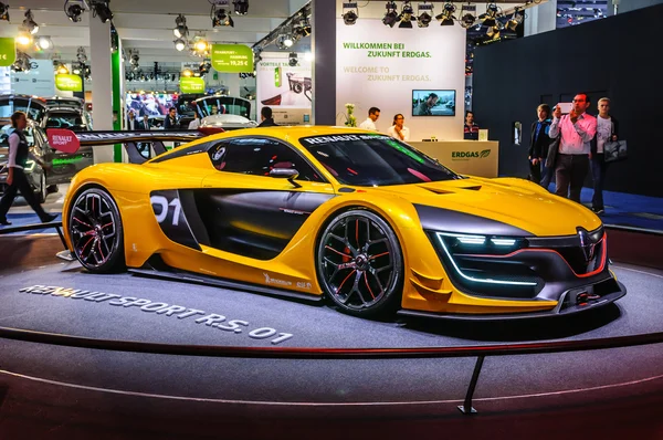 FRANKFURT - SEPT 2015: Renault Sport R.S. 01 concept presented a — стокове фото