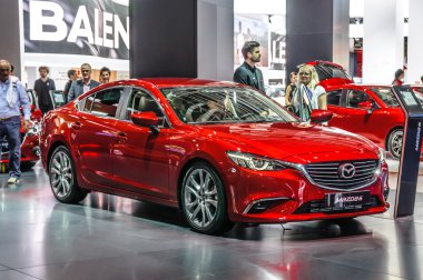 FRANKFURT - SEPT 2015: Mazda6 presented at IAA International Mot