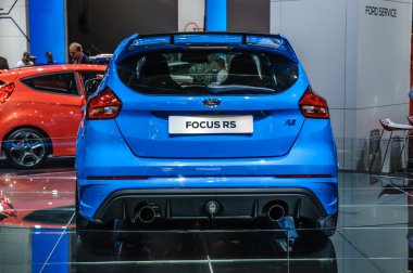 FRANKFURT - SEPT 2015: Ford Focus RS presented at IAA Internatio