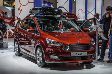 FRANKFURT - SEPT 2015: Ford C-Max presented at IAA International