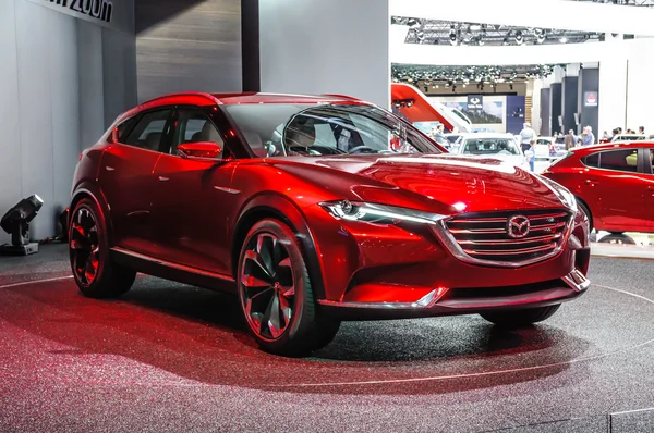 FRANKFURT - SEPT 2015: Mazda Koeru Concept presented at IAA Inte — ストック写真