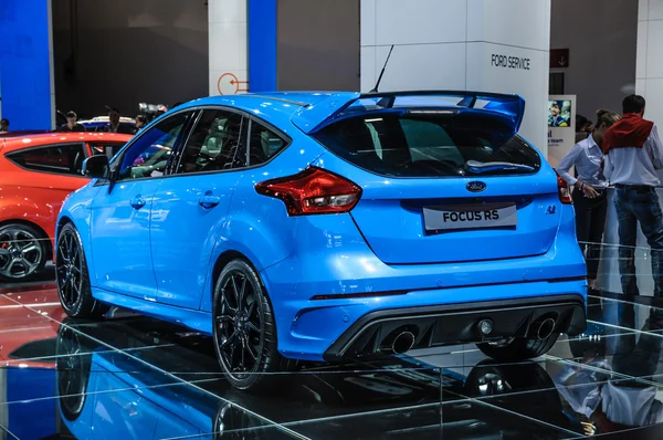 FRANKFURT - SEPT 2015: Ford Focus RS presented at IAA Internatio — Stockfoto