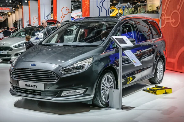 FRANKFURT - SEPT 2015: Ford Galaxy presented at IAA Internationa — Stock Fotó