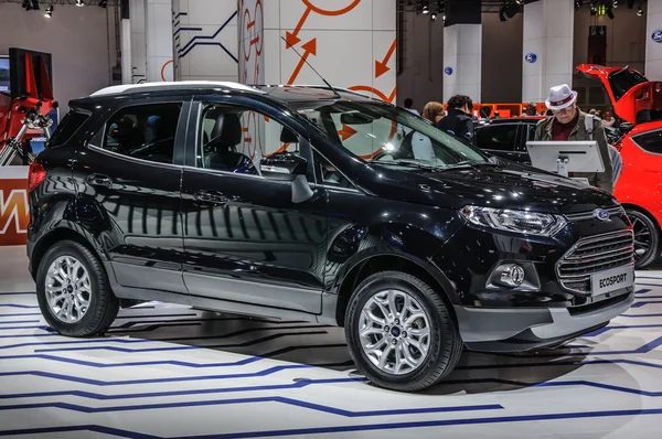 FRANKFURT - SEPT 2015: Ford Ecosport presented at IAA Internatio — 스톡 사진