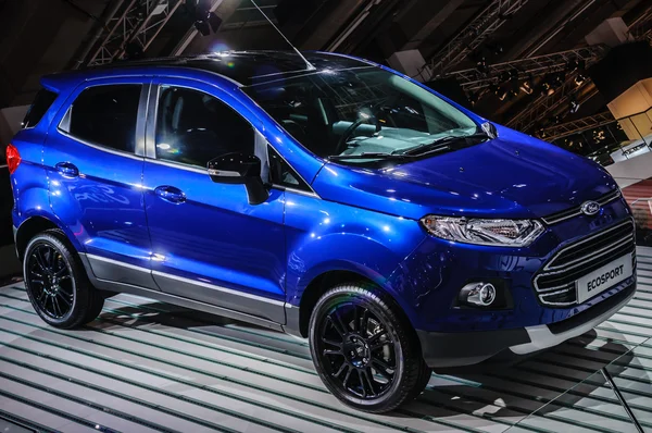 FRANKFURT - SEPT 2015: Ford Ecosport presented at IAA Internatio — Zdjęcie stockowe