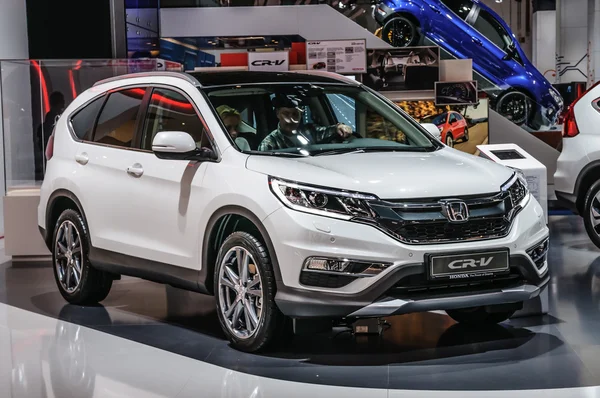 FRANKFURT - SEPT 2015: Honda CR-V presented at IAA International — Stock Photo, Image