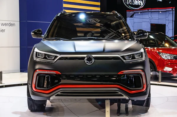 FRANKFURT - SEPT 2015: SsangYong XLV presented at IAA Internatio — Φωτογραφία Αρχείου