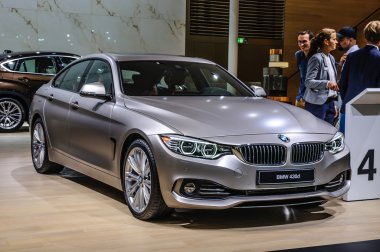 FRANKFURT - SEPT 2015: BMW 430d presented at IAA International M