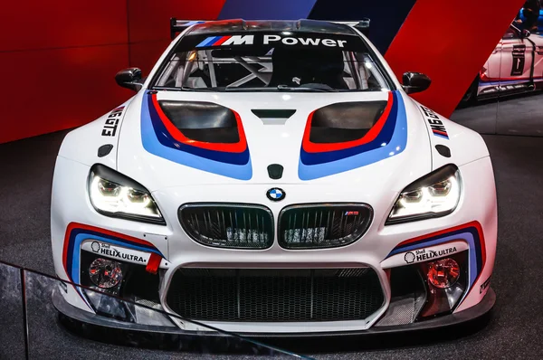 FRANKFURT - SEPT 2015: BMW M6 GT3 presented at IAA International — Stockfoto