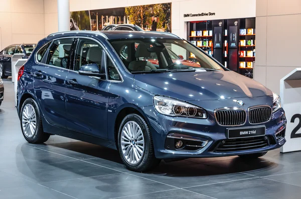 FRANKFURT - SEPT 2015: BMW 216d presented at IAA International M — Stock Photo, Image