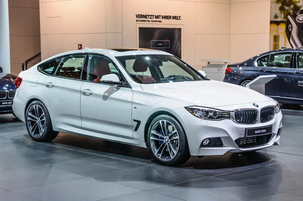 FRANKFURT - SEPT 2015: BMW 325d presented at IAA International M — Stock Photo, Image