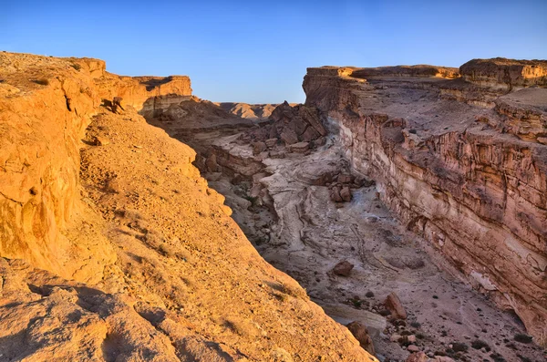 Tamerza canyon, Guerre stellari, deserto del Sahara, Tunisia, Africa — Foto Stock