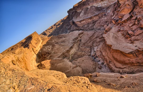 Tamerza canyon, Star Wars, Szaharai sivatag, Tunézia, Afrikában — Stock Fotó
