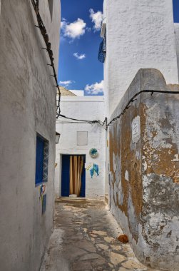 Eski Medina, Hammamet, Tunus, Mediterranea dar sokak