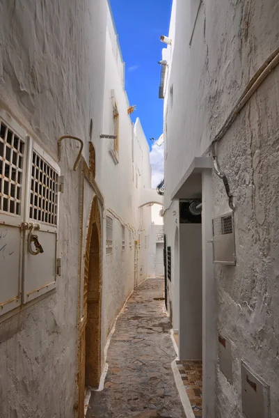 Eski Medina, Hammamet, Tunus, Mediterranea dar sokak
