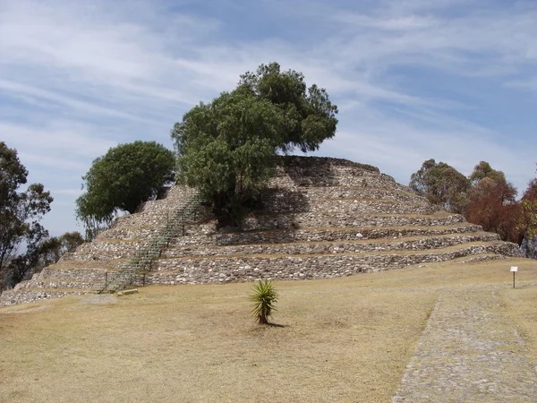 Zona Arqueológica Cacaxtla Xochitecatl México — Fotografia de Stock