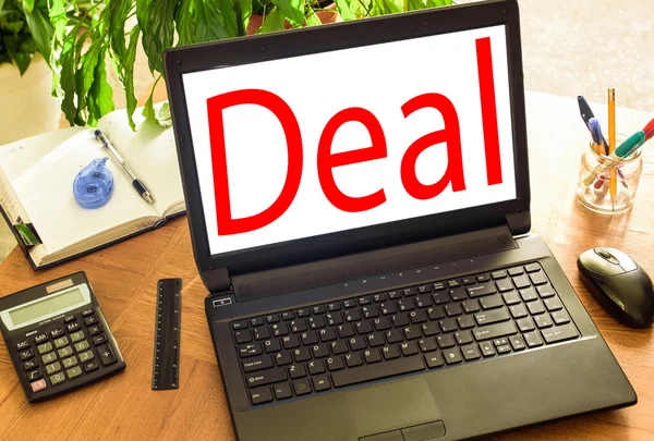 Deal. Concept office — Stock Photo, Image