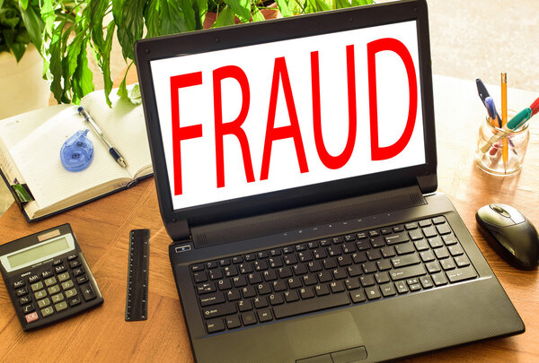 Fraud. Concept office