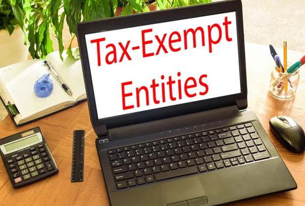 Tax-exempt entities. Concept office