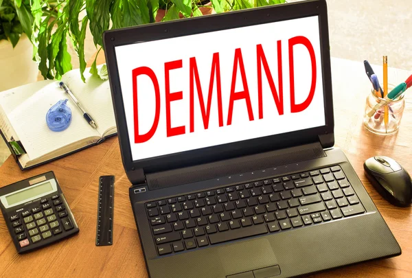 Demand. Concept office — Stock Photo, Image