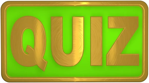 Quiz Concept — Stock Photo, Image