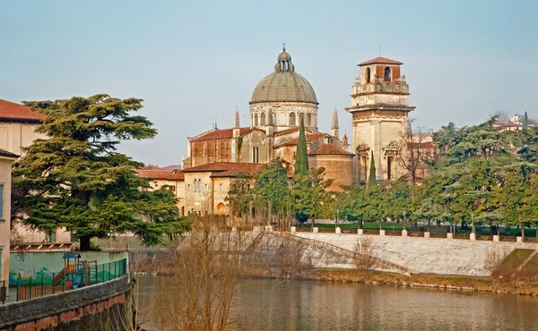 Verona - Chiesa di San Giorgio in Braida - church — Stock Photo, Image